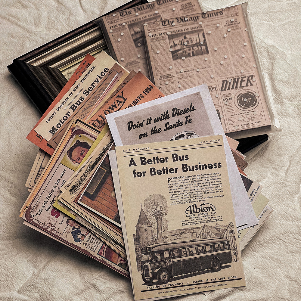 118Pcs Vintage Old Newspaper C - Art Craft Journals incelemesi ve fiyatı