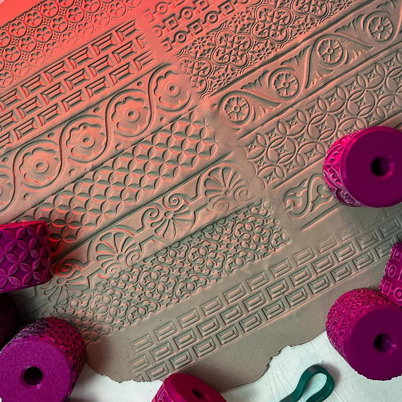 Ceramic Texture Wheel for Clay - Art Craft Workshop incelemesi ve fiyatı