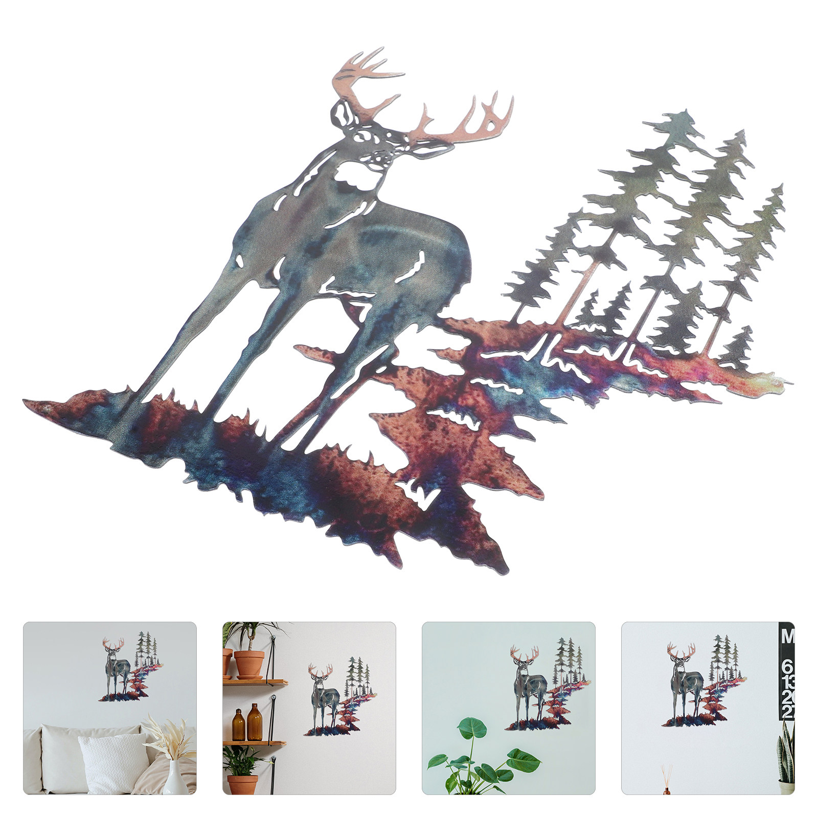 Iron Deer Wall Art Decor Hangi - Art Craft Simple incelemesi ve fiyatı