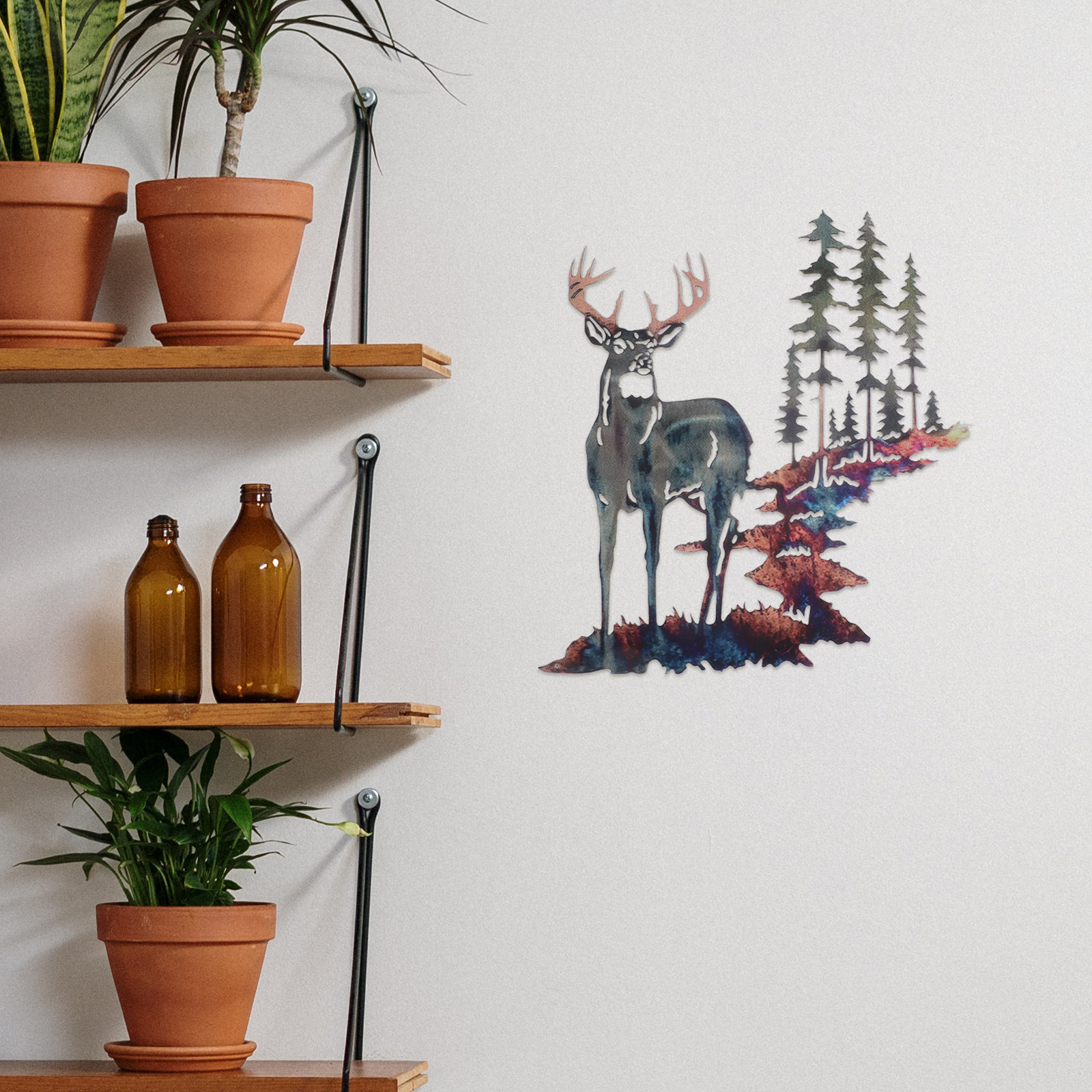 Iron Deer Wall Art Decor Hangi - Art Craft Simple incelemesi ve fiyatı
