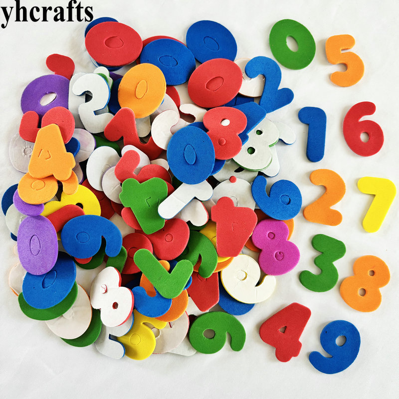 150PCS Mixed color 0-9 number  - Art And Craft Letter Z incelemesi ve fiyatı
