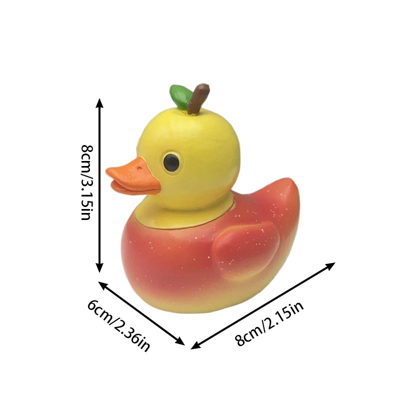 Pineapple Duck Resin Figurine, - Art Craft Duck incelemesi ve fiyatı