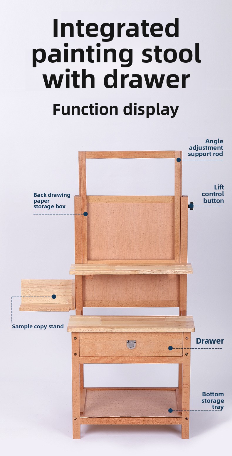 HXL integrated painting stool  - Art & Craft Paper Ideas For Kids incelemesi ve fiyatı