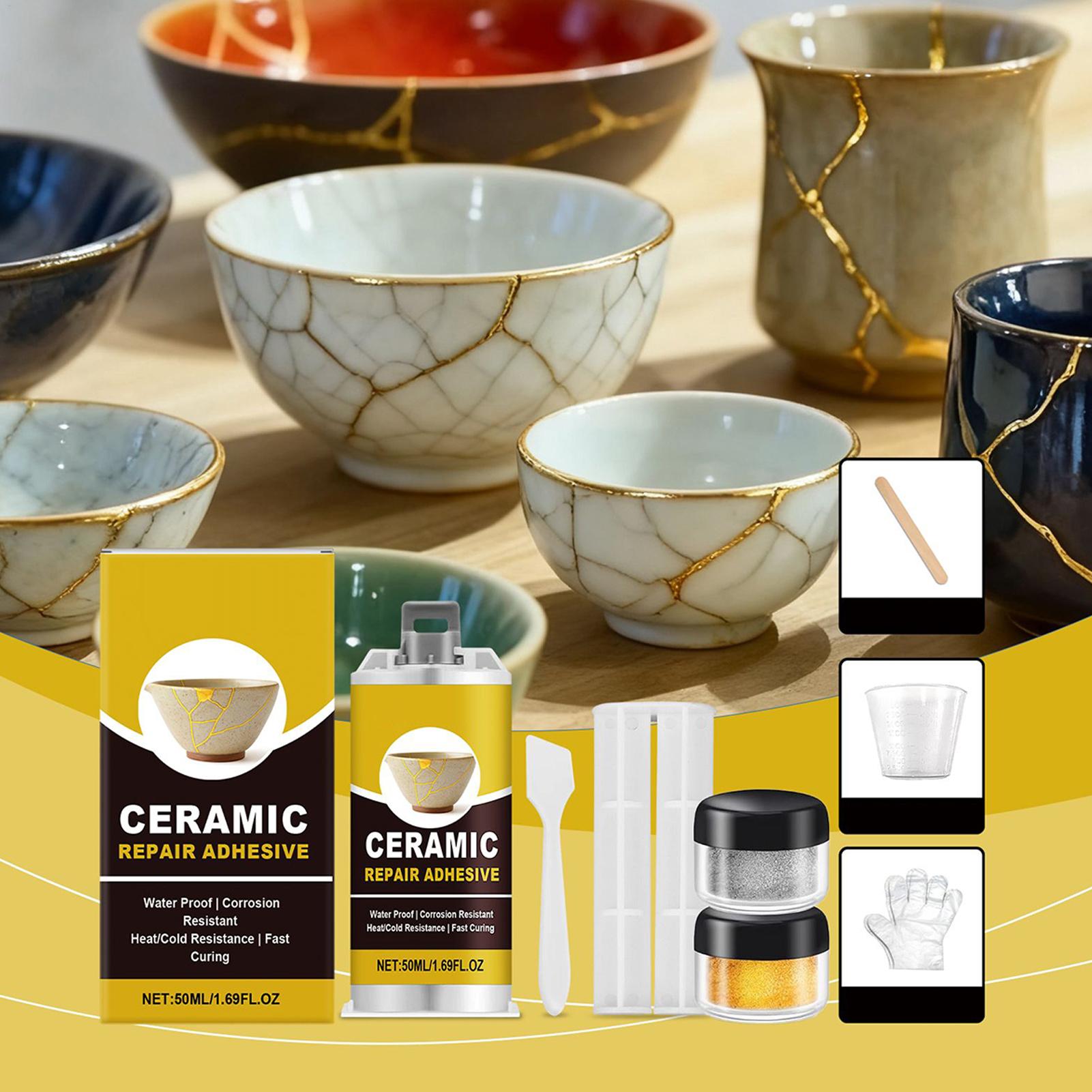 Kintsugi Repair Kit Gold Ceram - Art Craft Workshop incelemesi ve fiyatı