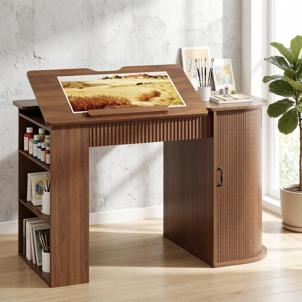 Drafting Table with Storage Ca - Art & Craft Paper Ideas For Kids incelemesi ve fiyatı