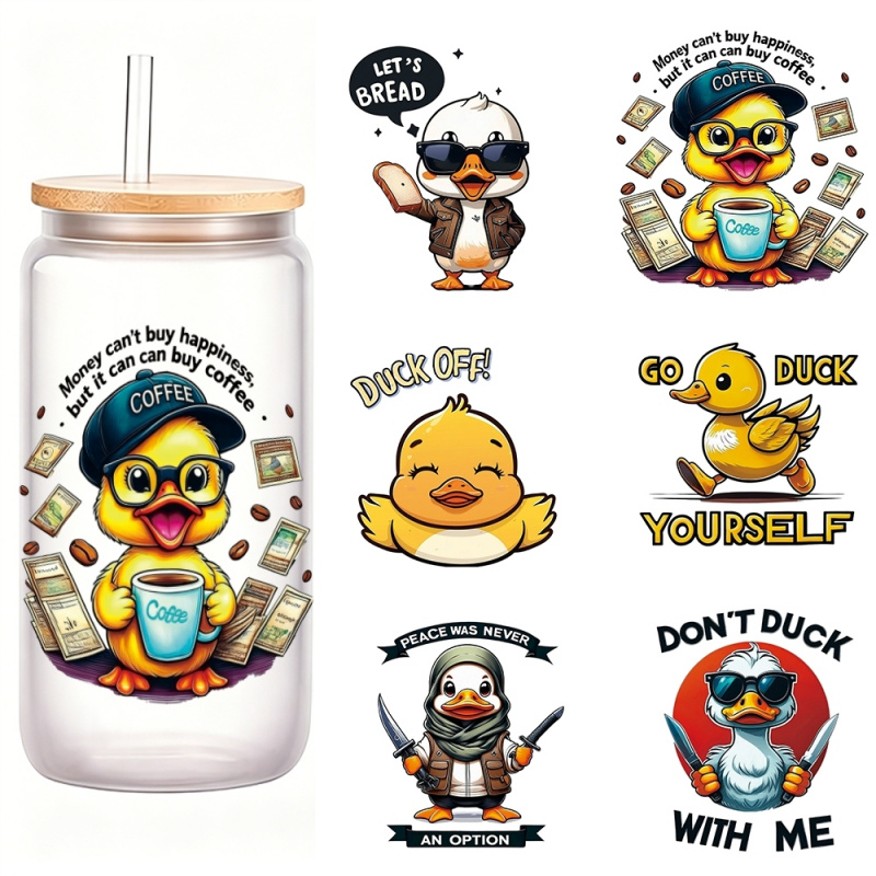 6pcs Cute Funny Cool Yellow Du - Art Craft Duck incelemesi ve fiyatı