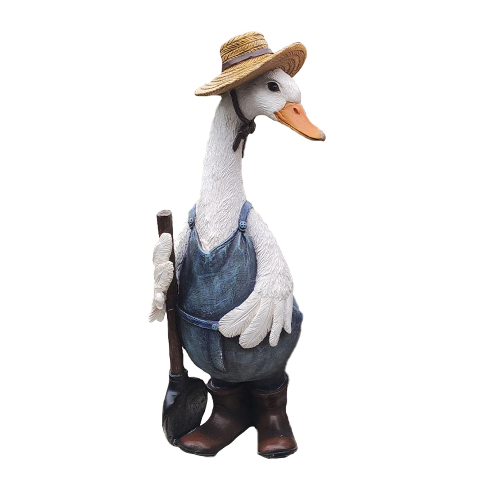 Resin Duck Garden Statue Figur - Art Craft Duck incelemesi ve fiyatı