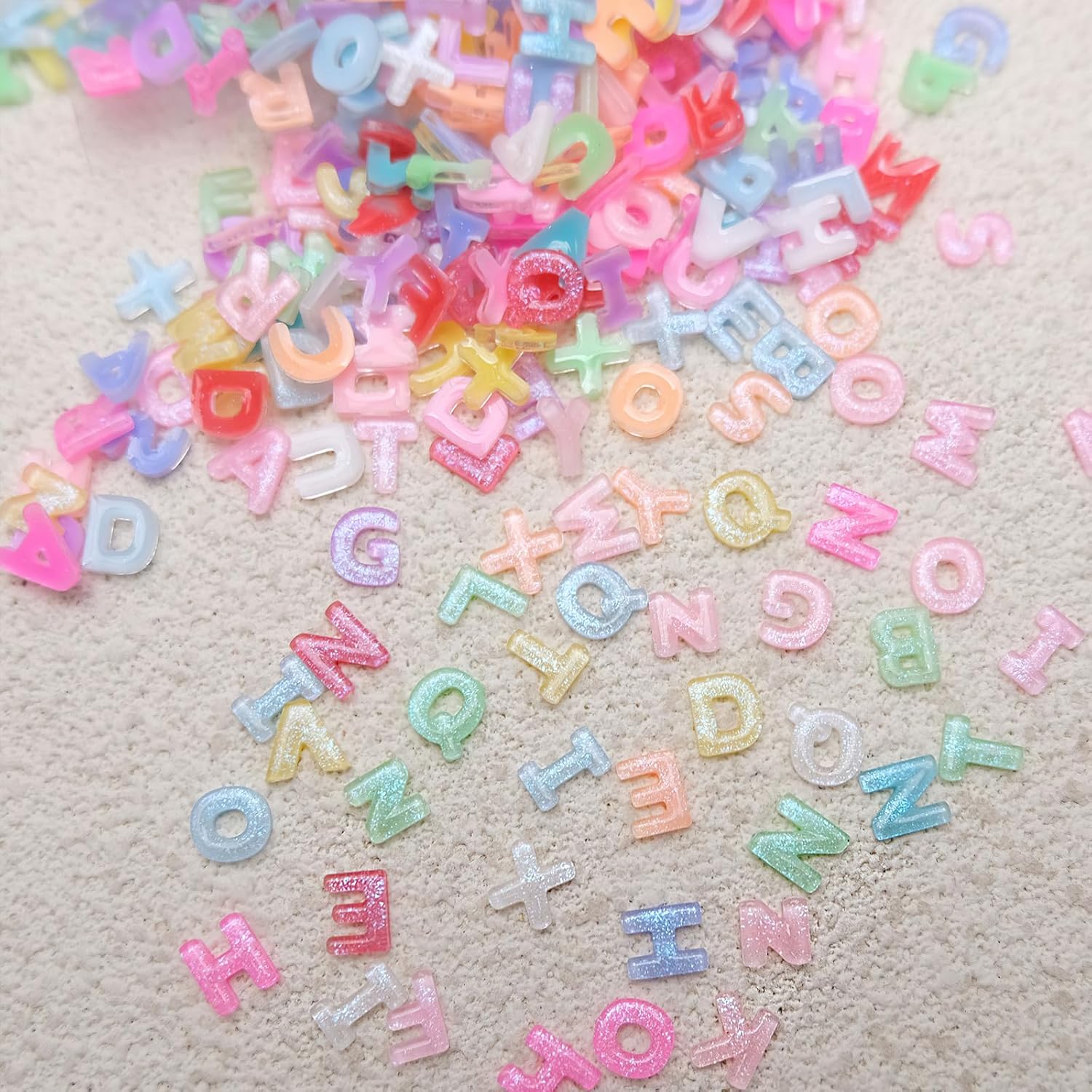 100Pcs 3D Colorful Letter Nail - Art And Craft Letter Z incelemesi ve fiyatı