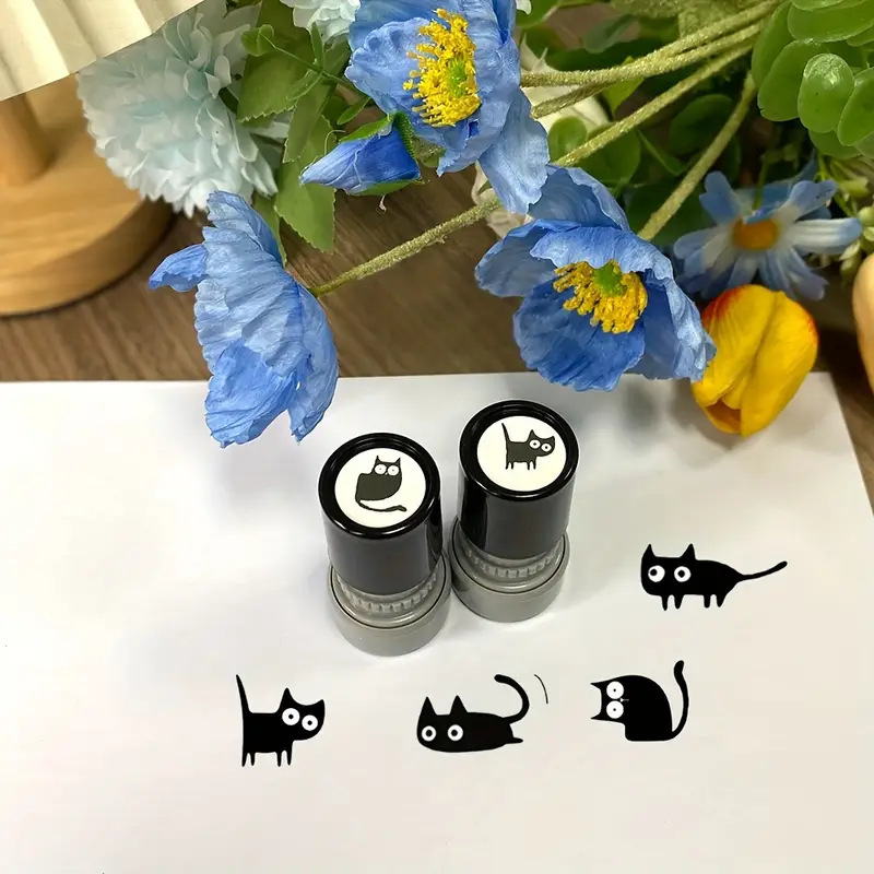 Adorable Tilted Neck Black Cat - Art Craft Journals incelemesi ve fiyatı