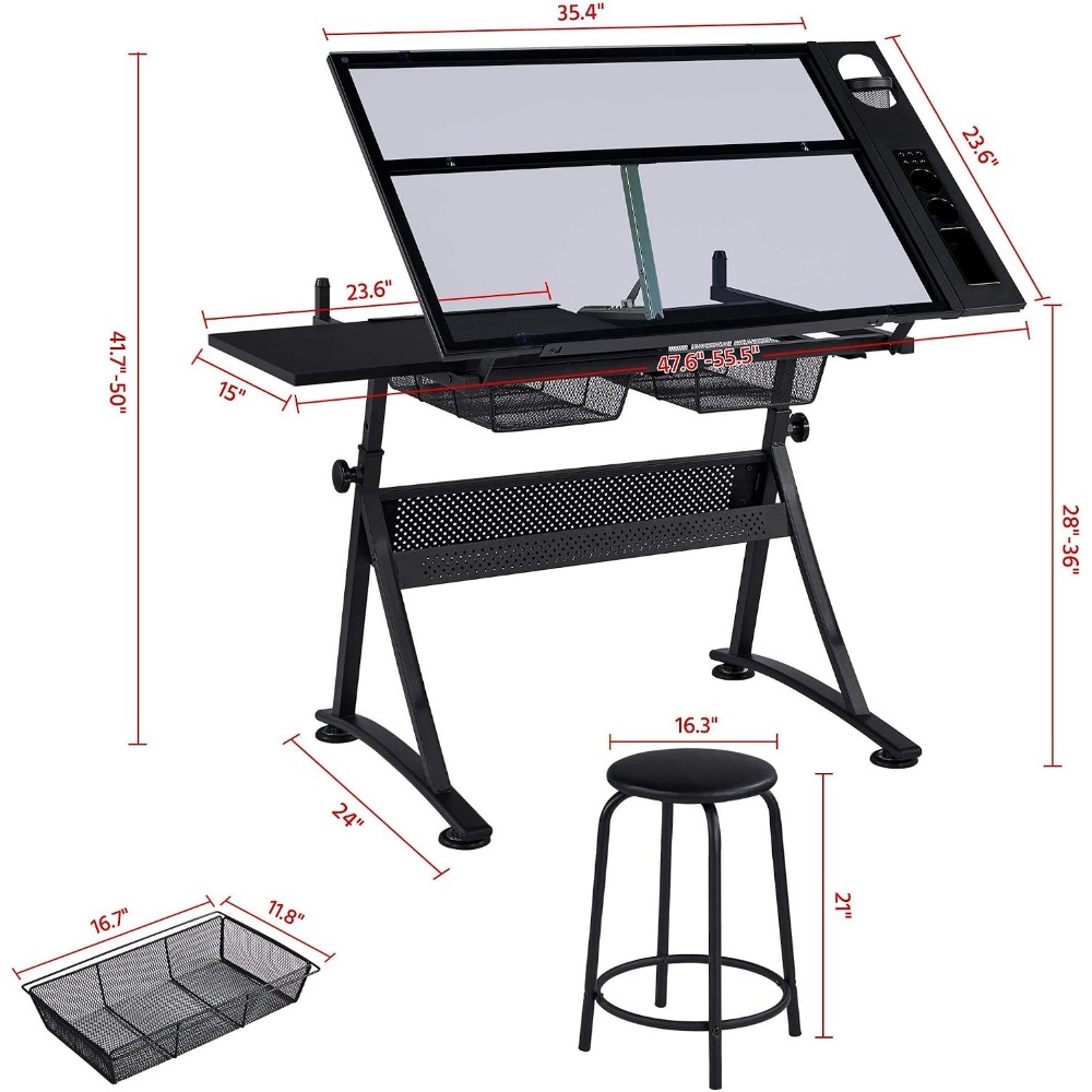 Height Adjustable Drafting Tab - Art & Craft Paper Ideas For Kids incelemesi ve fiyatı