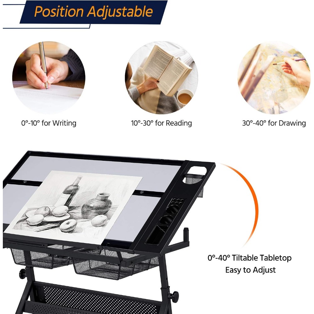 Height Adjustable Drafting Tab - Art & Craft Paper Ideas For Kids incelemesi ve fiyatı