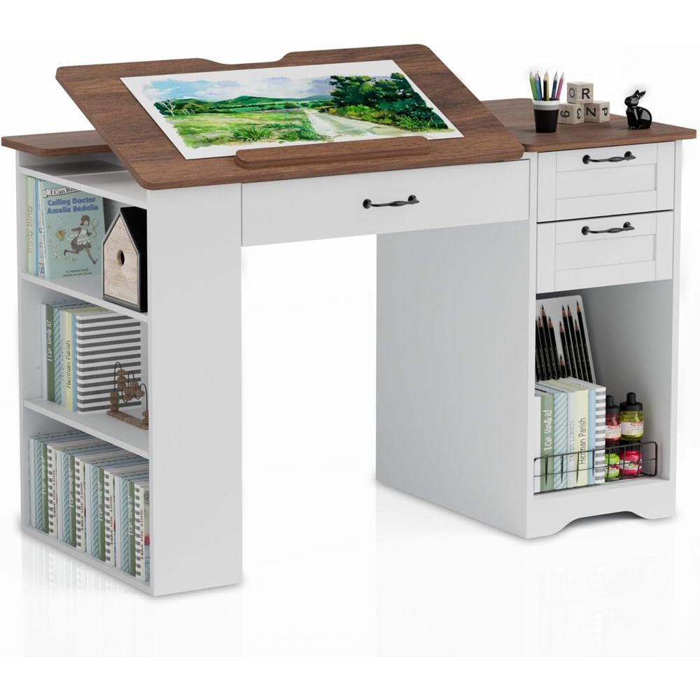 Adjustable Art Desk with Stora - Art & Craft Paper Ideas For Kids incelemesi ve fiyatı