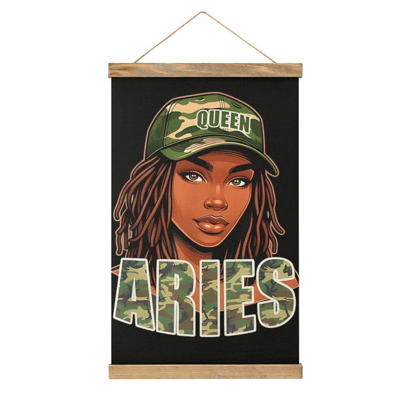 Aries Queen Camo Art Draw Bedr - Queen Art Craft incelemesi ve fiyatı