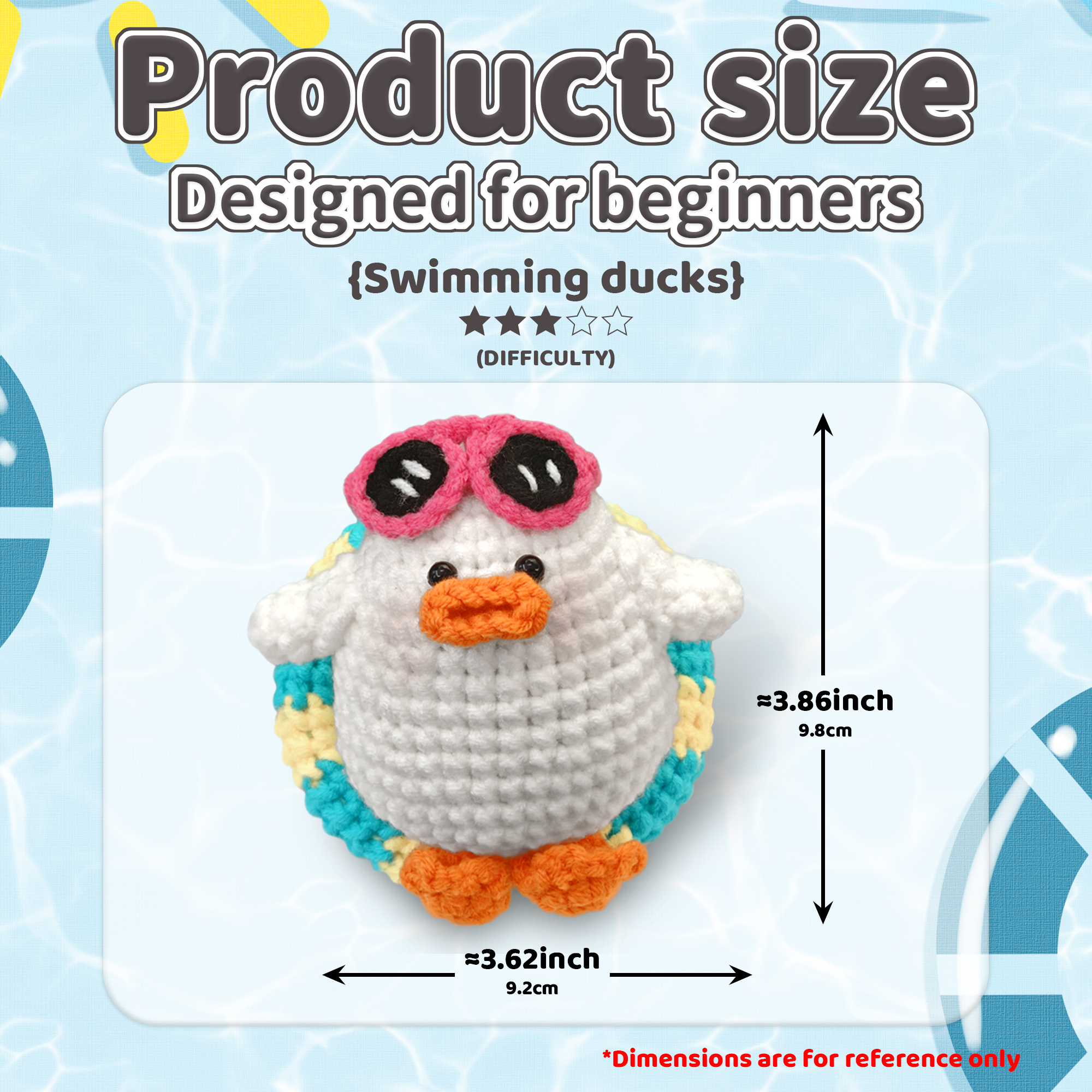YAMAXIN DIY Crochet Needle Kit - Art Craft Duck incelemesi ve fiyatı