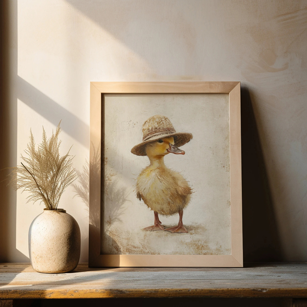 Cute Little Yellow Duck Vintag - Art Craft Duck incelemesi ve fiyatı