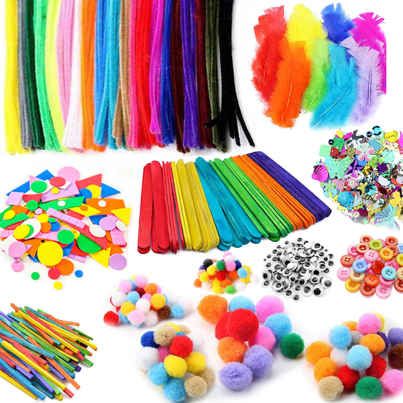 1000pcs Kids Crafts Art Suppli - Art Craft And Cloth incelemesi ve fiyatı