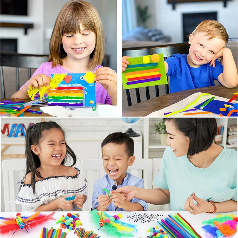 1000pcs Kids Crafts Art Suppli - Art Craft And Cloth incelemesi ve fiyatı