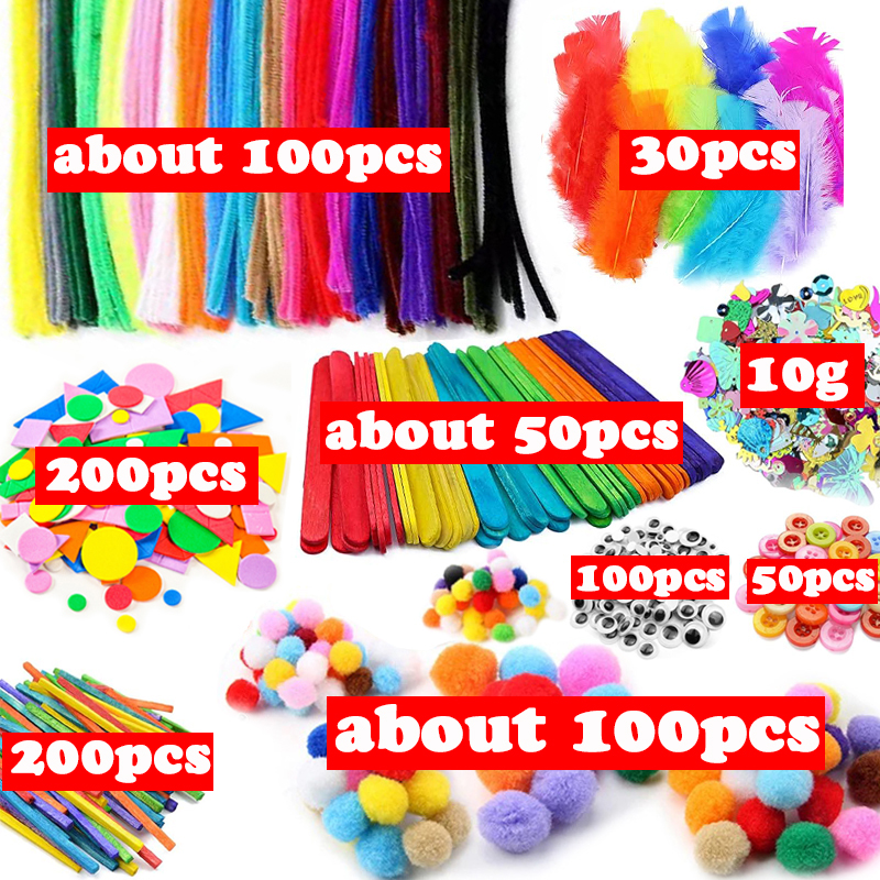 1000pcs Kids Crafts Art Suppli - Art Craft And Cloth incelemesi ve fiyatı