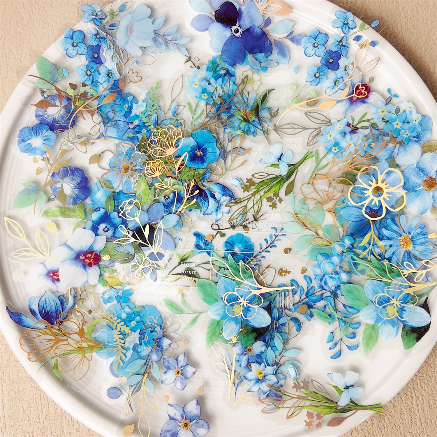 40Pcs PET Plant Flower Sticker - Art Craft Journals incelemesi ve fiyatı
