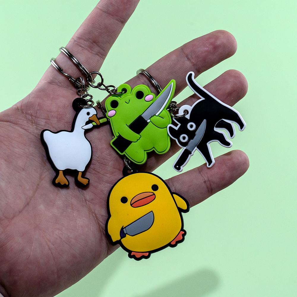 20PCS Cute Animal Keychain Kaw - Art Craft Duck incelemesi ve fiyatı
