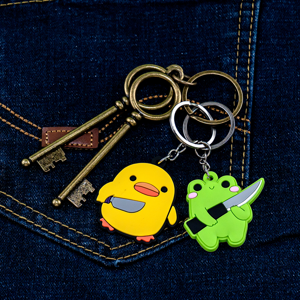 20PCS Cute Animal Keychain Kaw - Art Craft Duck incelemesi ve fiyatı