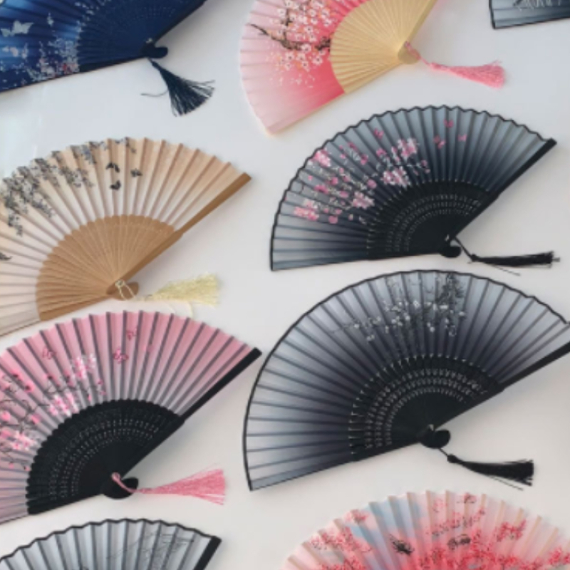 Retro Style Folding Fan Female - Art Craft And Cloth incelemesi ve fiyatı