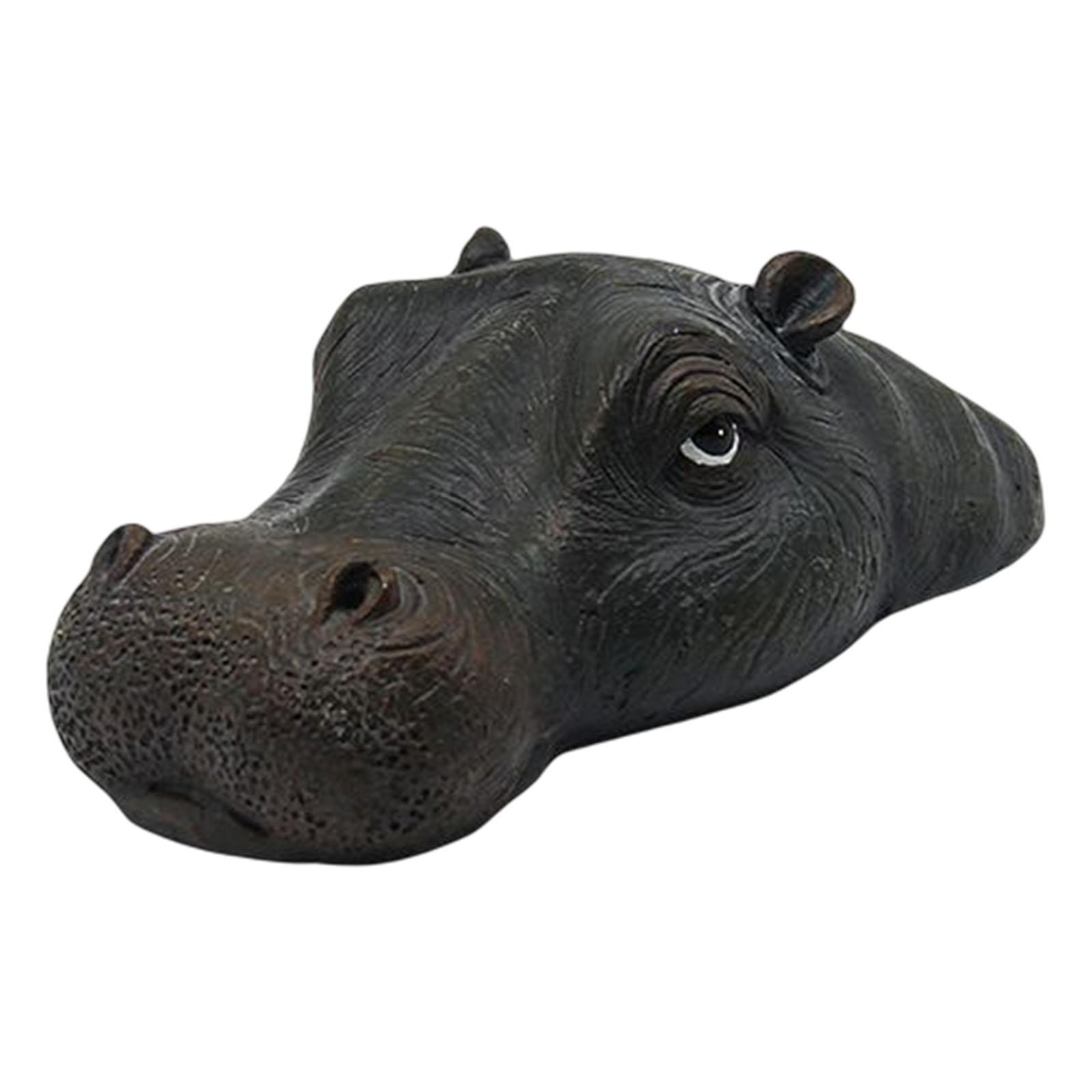 Floating Hippo Head Decoy Scul - Art Craft Duck incelemesi ve fiyatı
