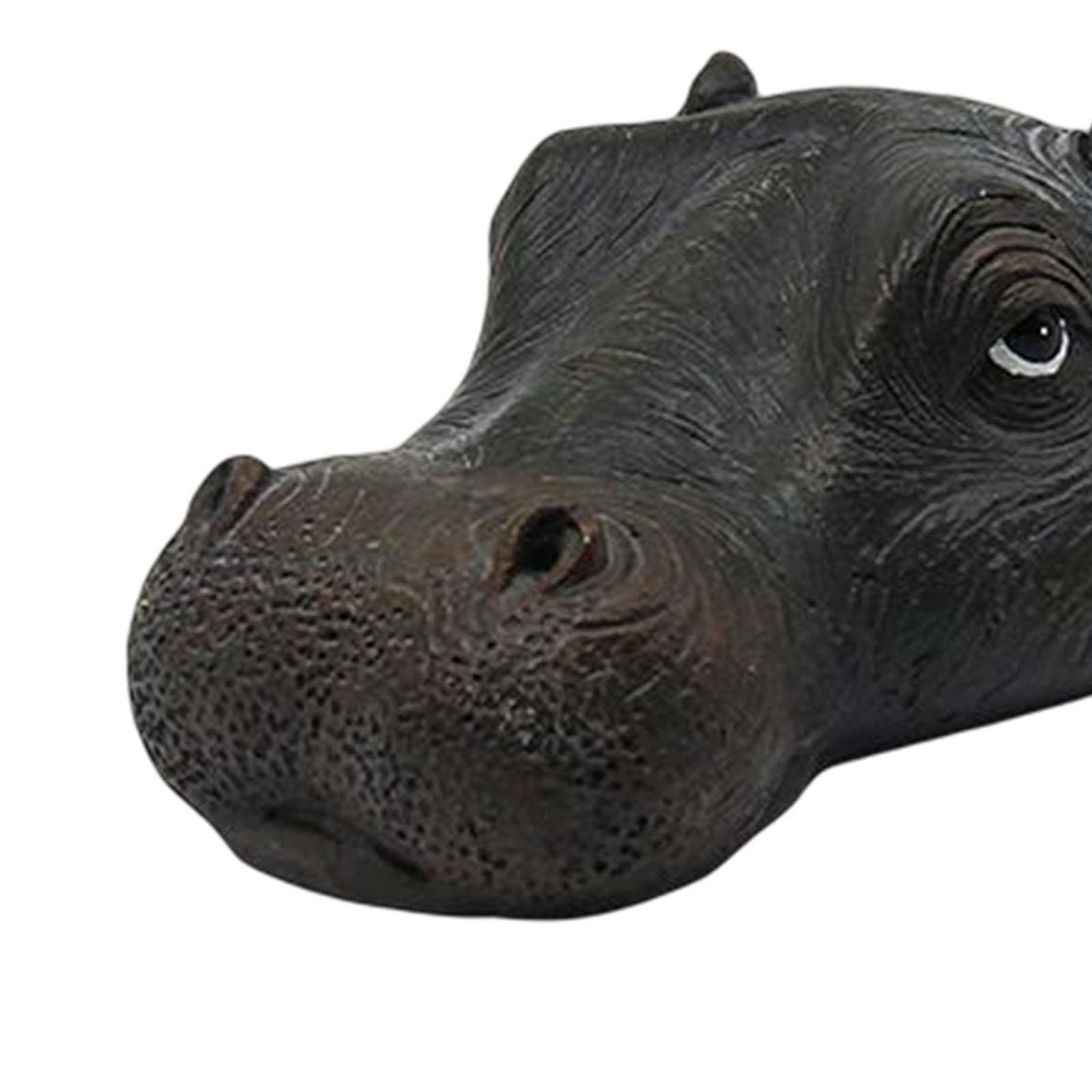 Floating Hippo Head Decoy Scul - Art Craft Duck incelemesi ve fiyatı