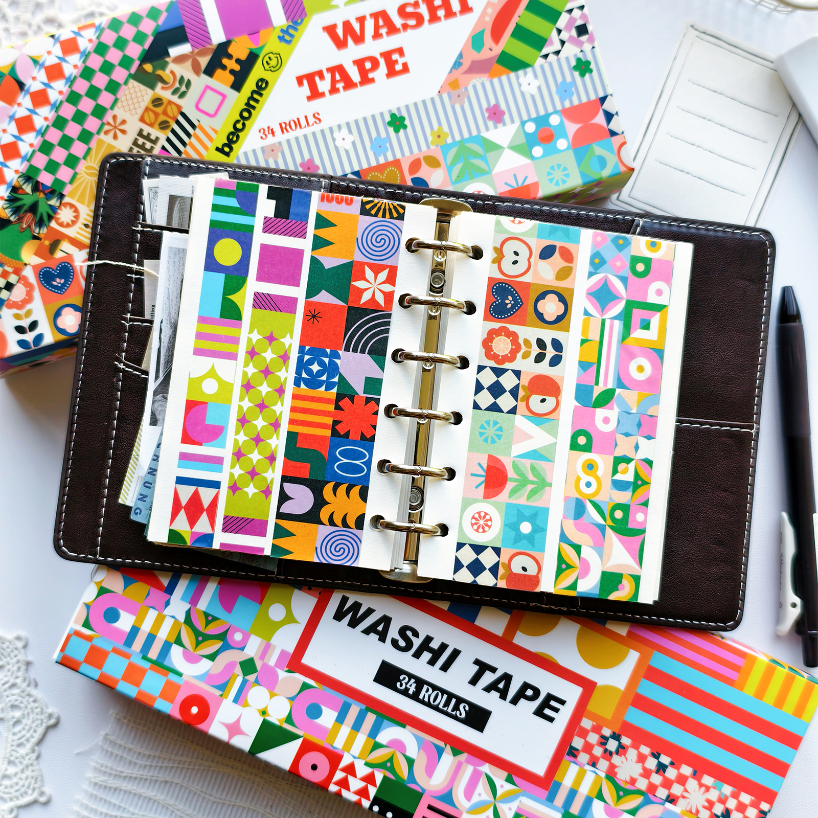 Random Cover 34 Rolls Aestheti - Art Craft Journals incelemesi ve fiyatı
