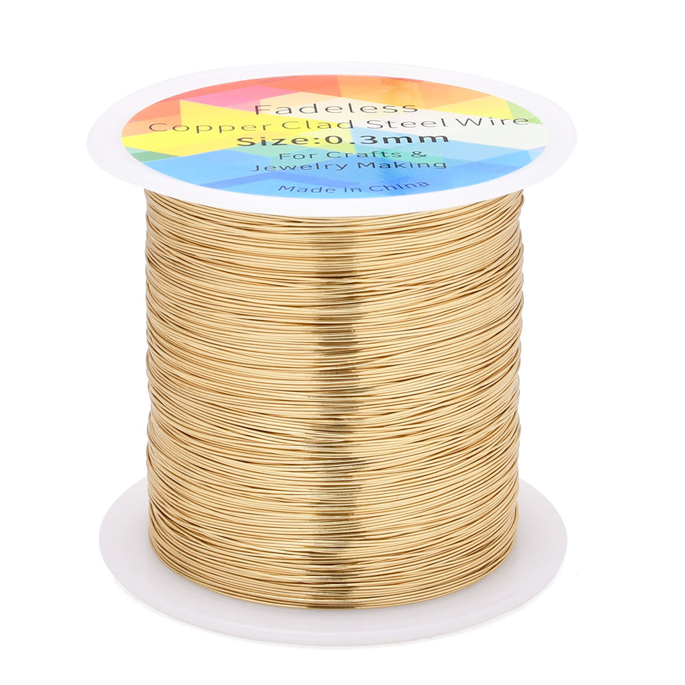 100m/328ft Fadeless Copper Cla - Art Craft Wire incelemesi ve fiyatı