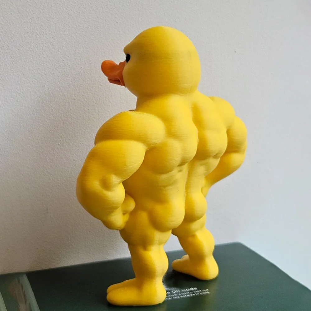 Muscle Duck Statue -3D Desktop - Art Craft Duck incelemesi ve fiyatı
