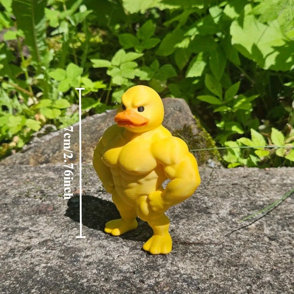 Muscle Duck Statue -3D Desktop - Art Craft Duck incelemesi ve fiyatı