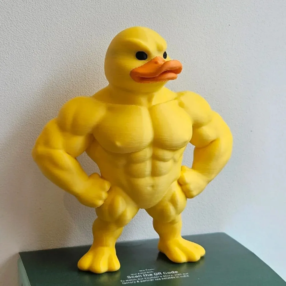 Muscle Duck Statue -3D Desktop - Art Craft Duck incelemesi ve fiyatı