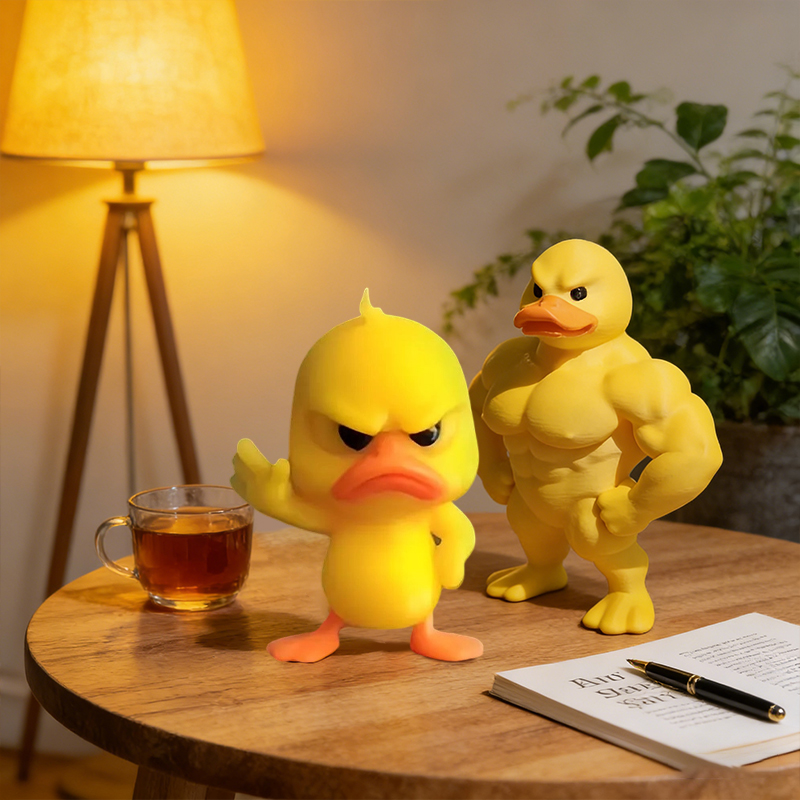 3/1Pcs Muscle/Angry Duck Statu - Art Craft Duck incelemesi ve fiyatı