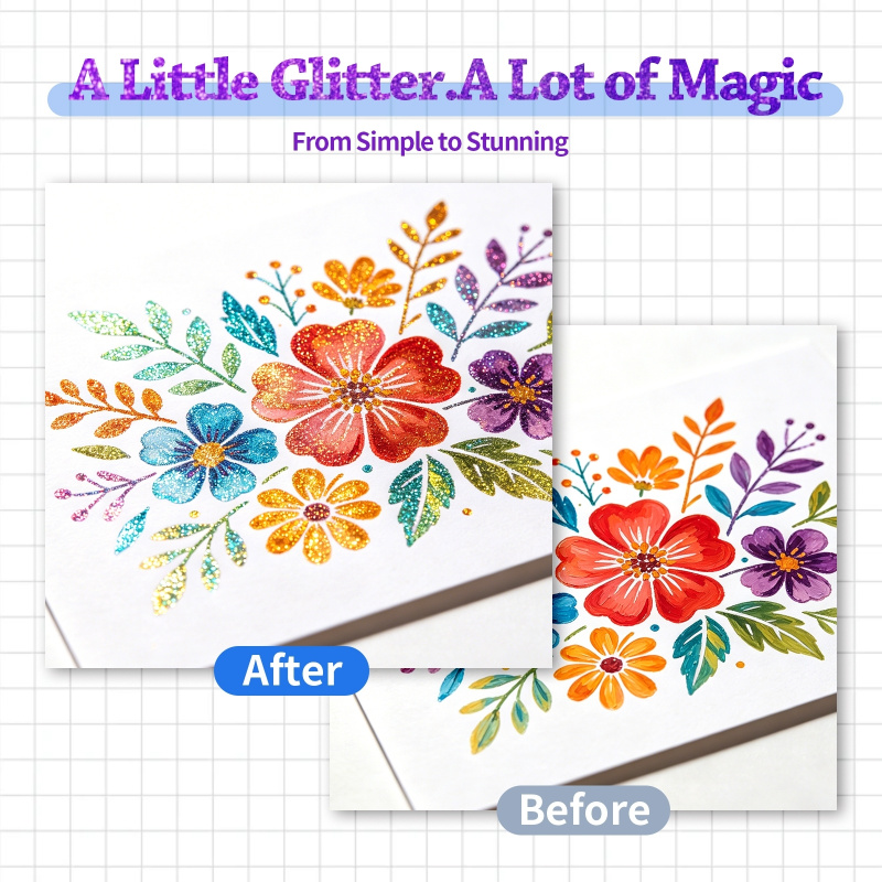 12/24 Color Acrylic Glitter Ma - Art Craft Doodle incelemesi ve fiyatı