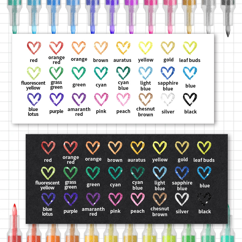 12/24 Color Acrylic Glitter Ma - Art Craft Doodle incelemesi ve fiyatı