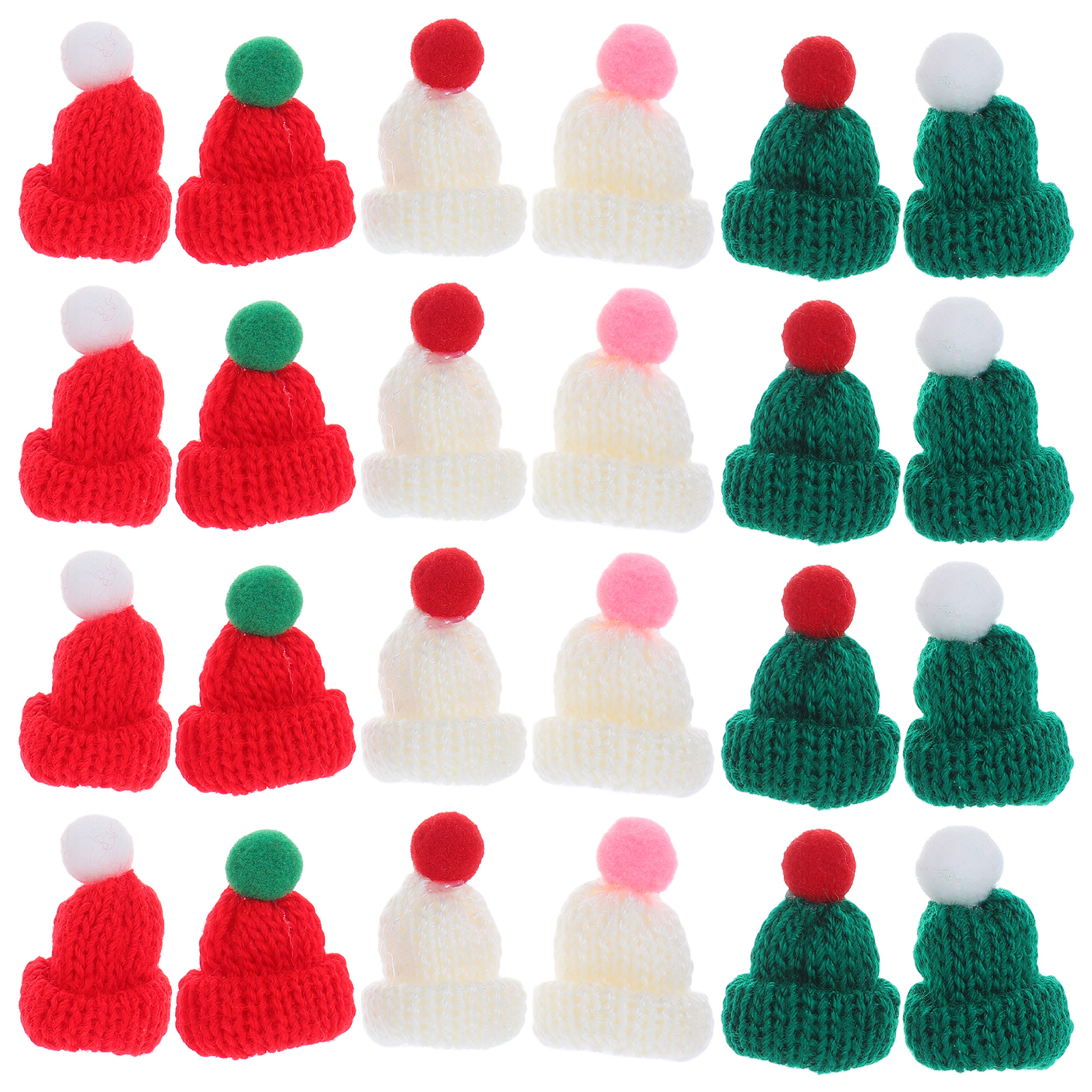 60Pcs Mini Knit Hats for Craft - Art Craft And Cloth incelemesi ve fiyatı
