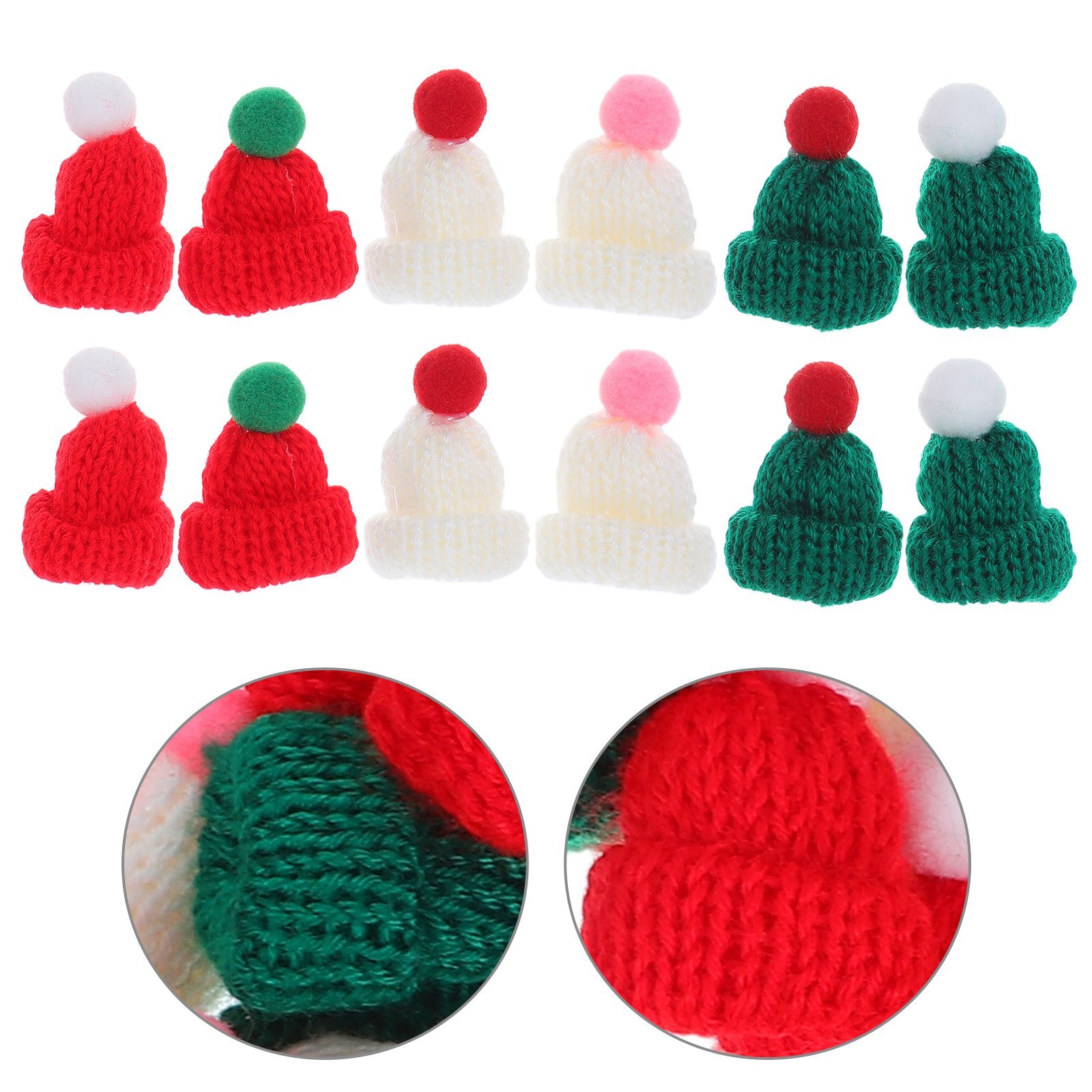 60Pcs Mini Knit Hats for Craft - Art Craft And Cloth incelemesi ve fiyatı